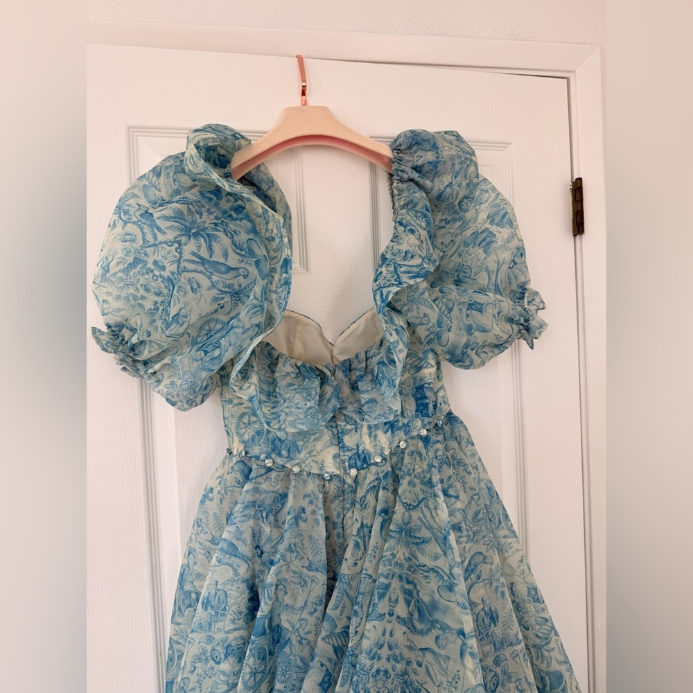 Selkie Bloom Gown - Blue - Picture 2 of 4
